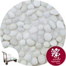 Glass Pea Gravel - Opaque White - Click & Collect - 9125